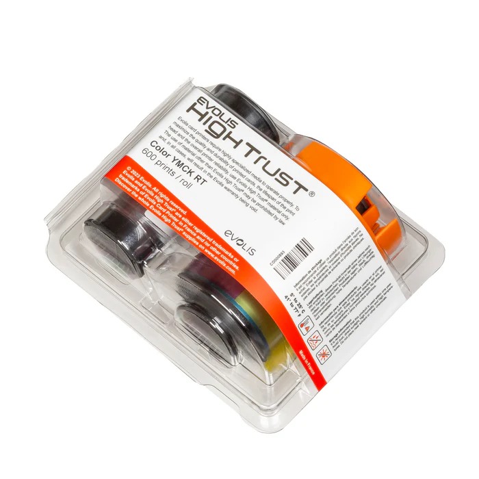 Evolis Agilia RT4F101M100 Ribon 600 baskılı