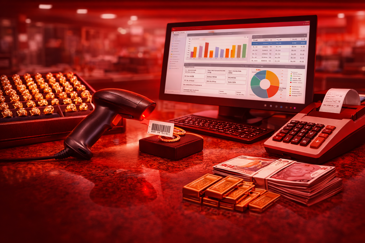 Kuyumcu stok programı, stok takibi ve kasa yönetimi